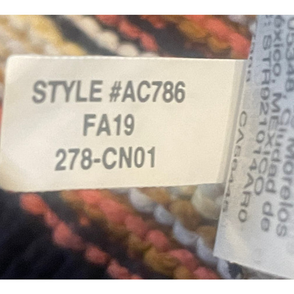 MadewellArden V-Neck Crop Pullover Sweater in Stripe - Picture 5 of 16